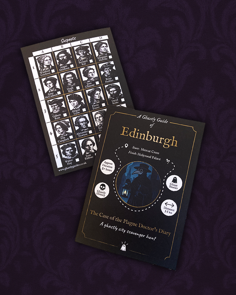 Edinburgh City Scavenger Hunt, close-up