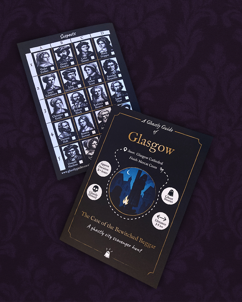 Glasgow City Scavenger Hunt, close-up