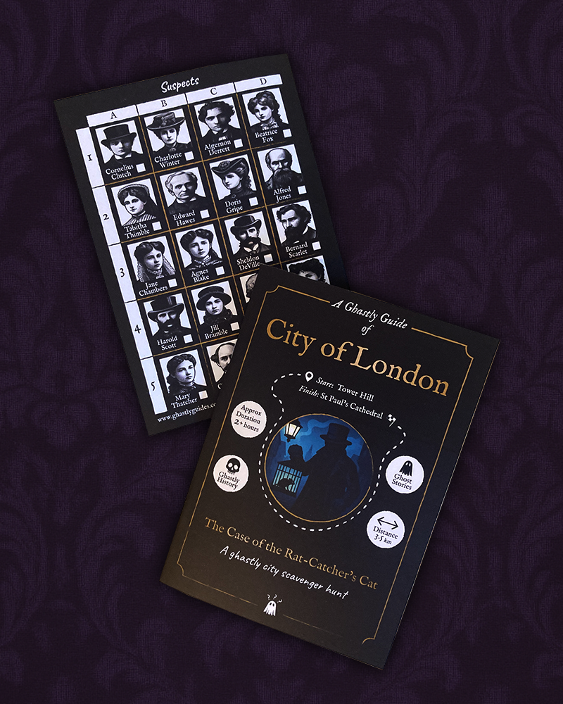 City of London City Scavenger Hunt, close-up