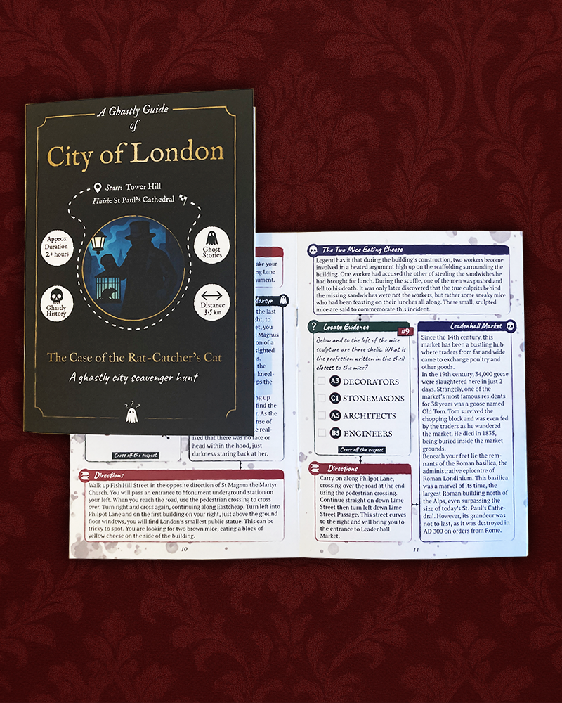 City of London City Scavenger Hunt, inside
